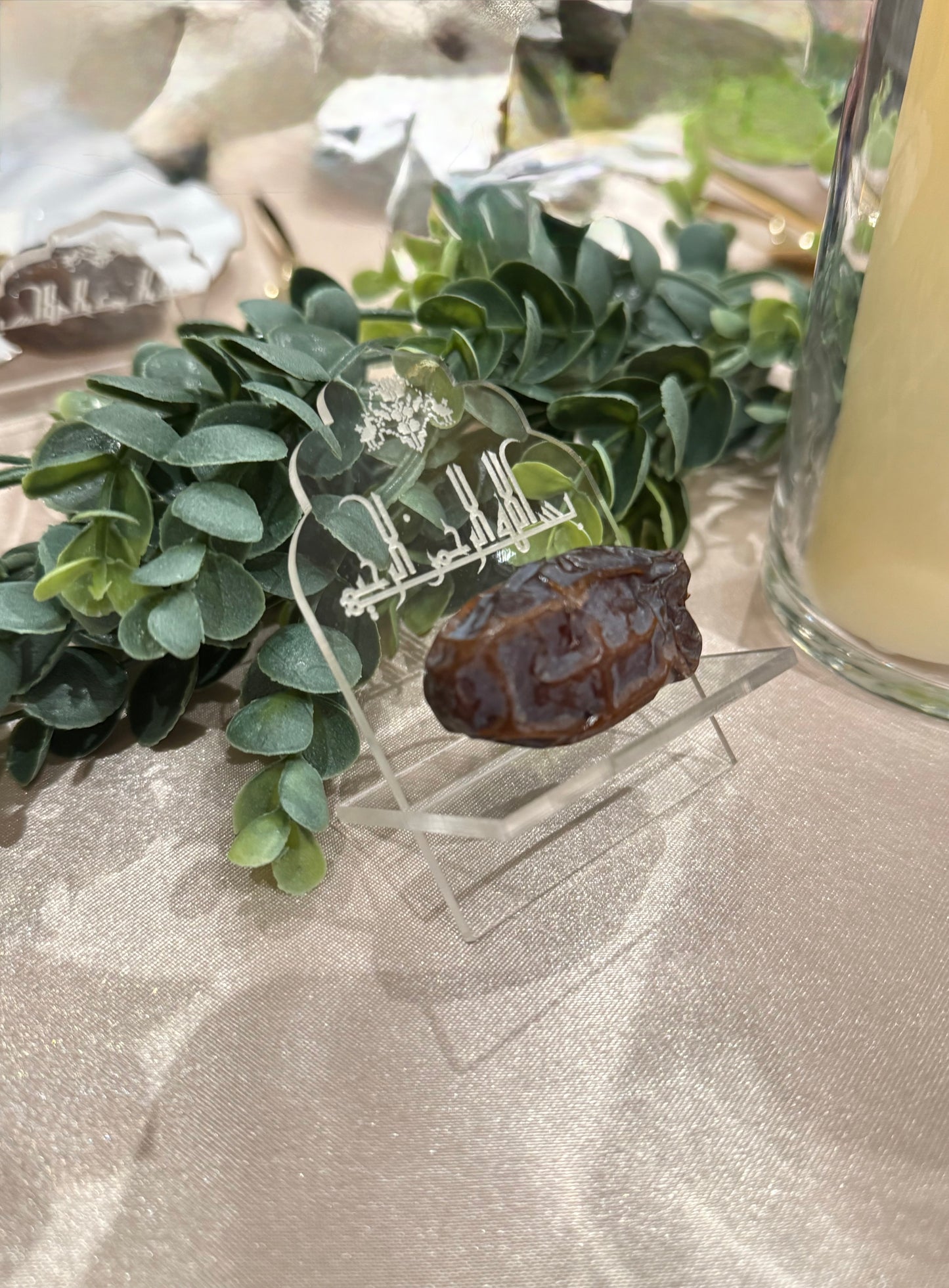 Ramadan Date Stand Holder