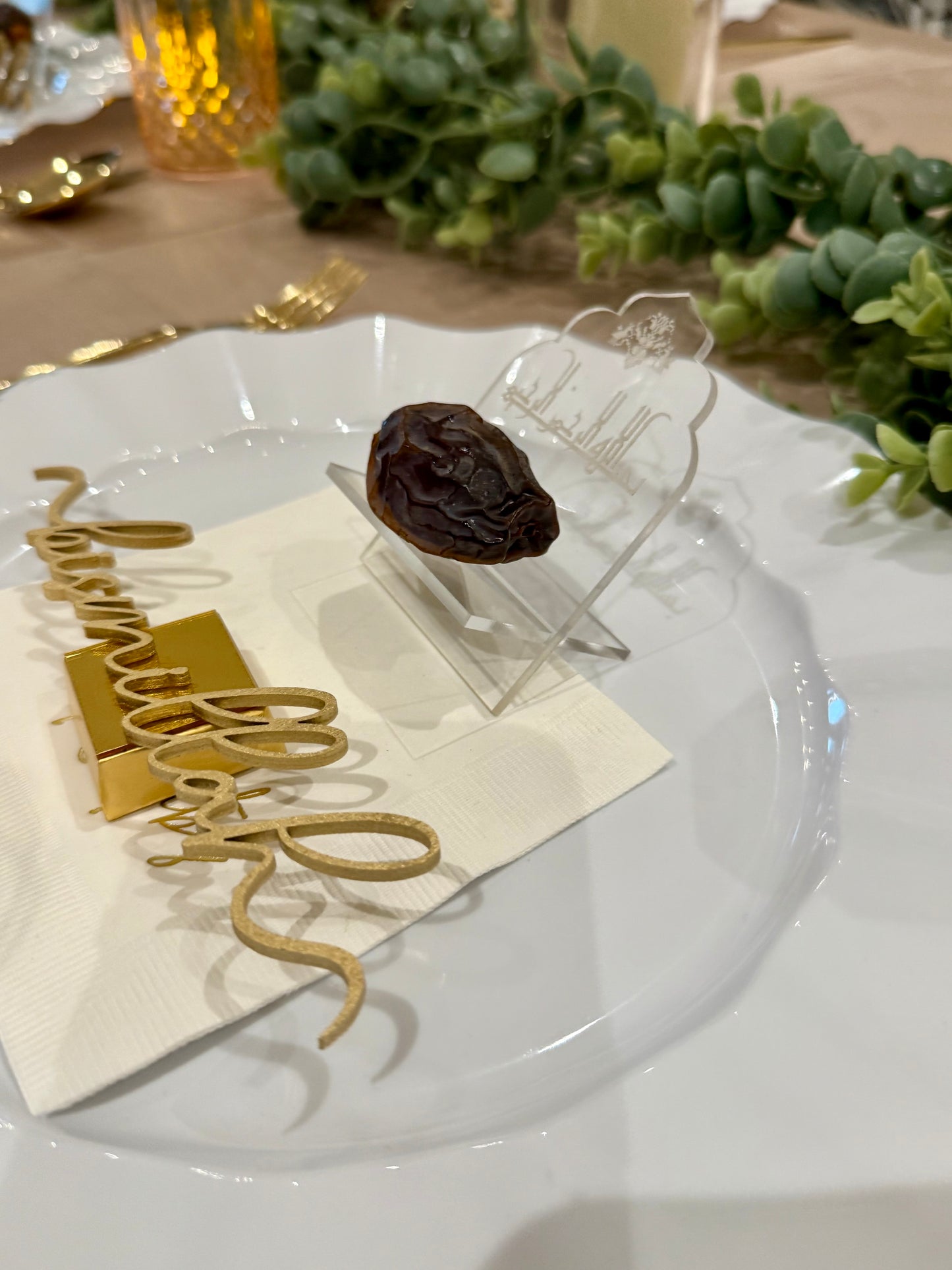 Ramadan Date Stand Holder