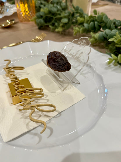 Ramadan Date Stand Holder