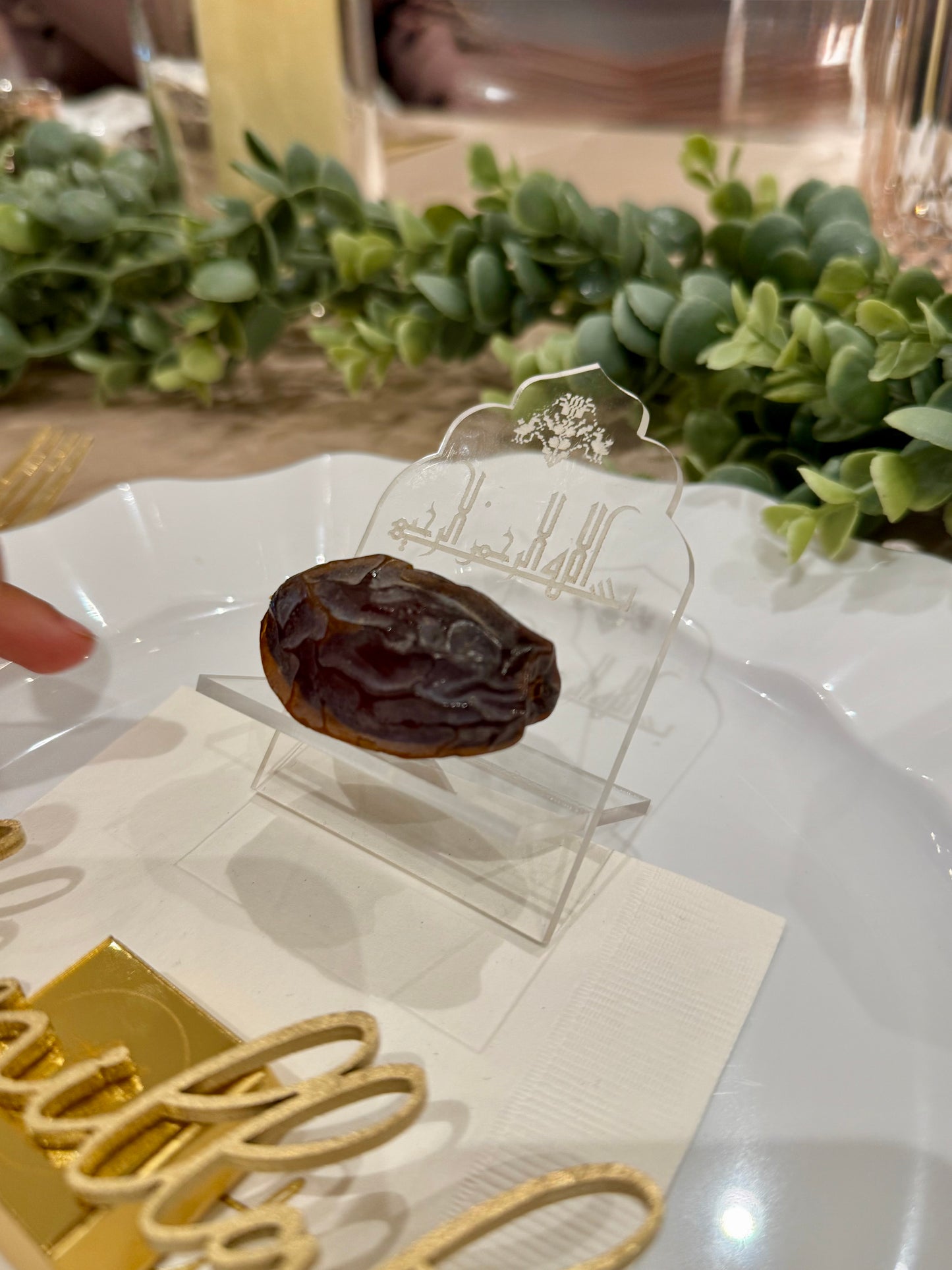 Ramadan Date Stand Holder