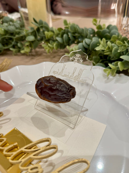 Ramadan Date Stand Holder