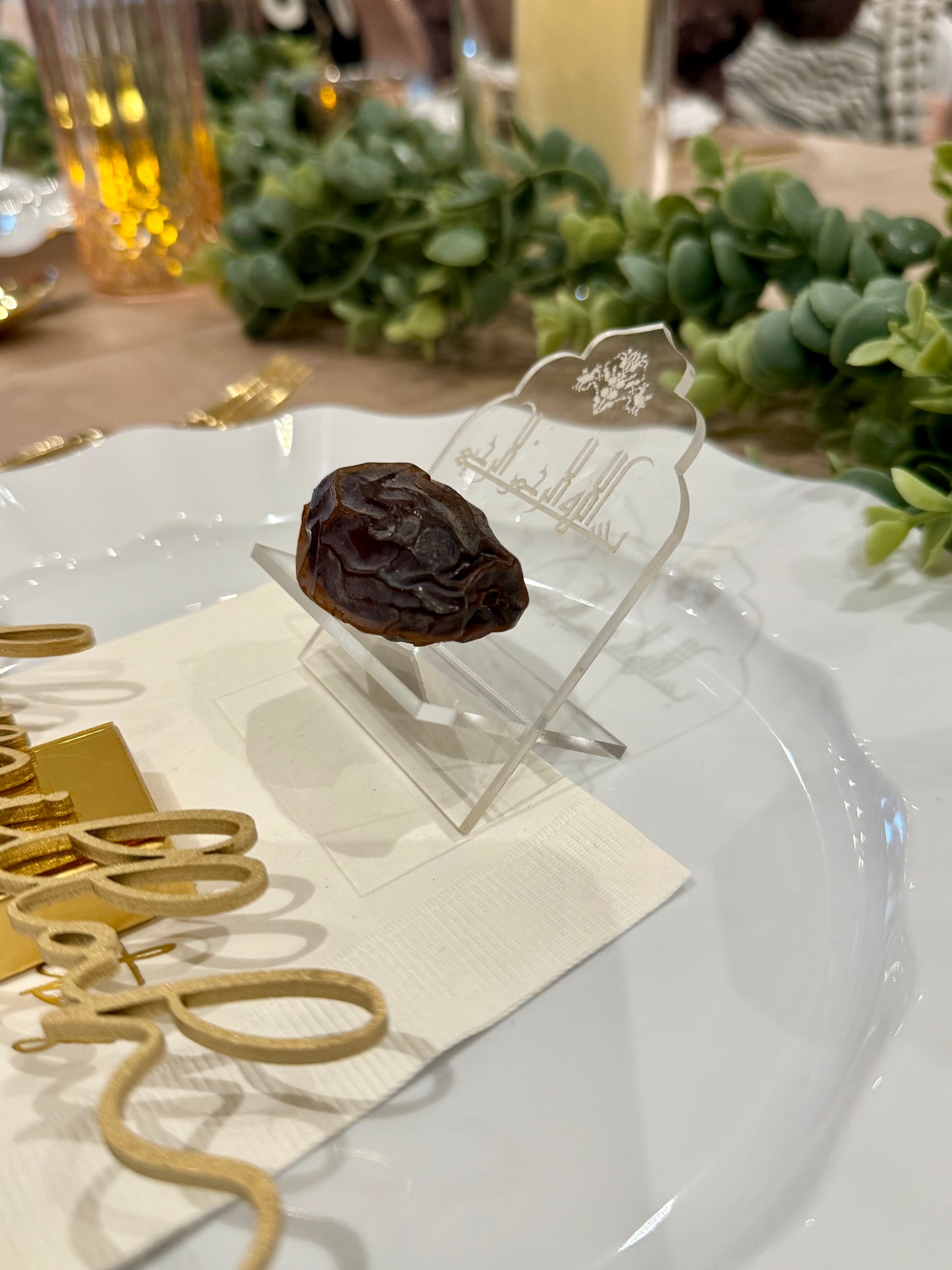 Ramadan Date Stand Holder