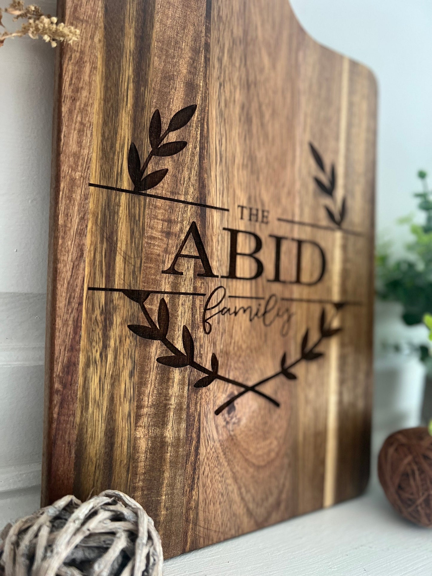 Personalized Engraved Cutting Board