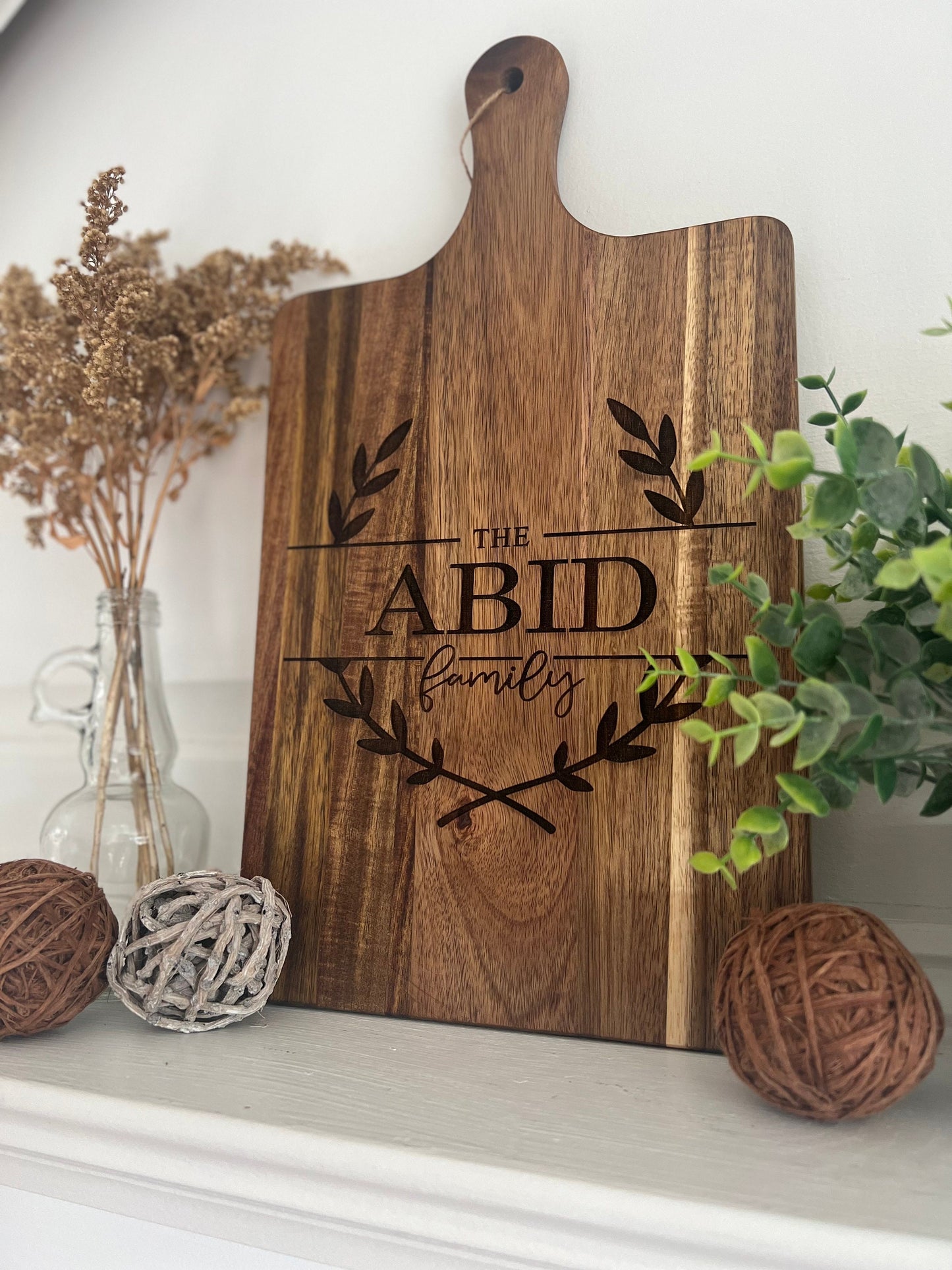 Personalized Engraved Cutting Board