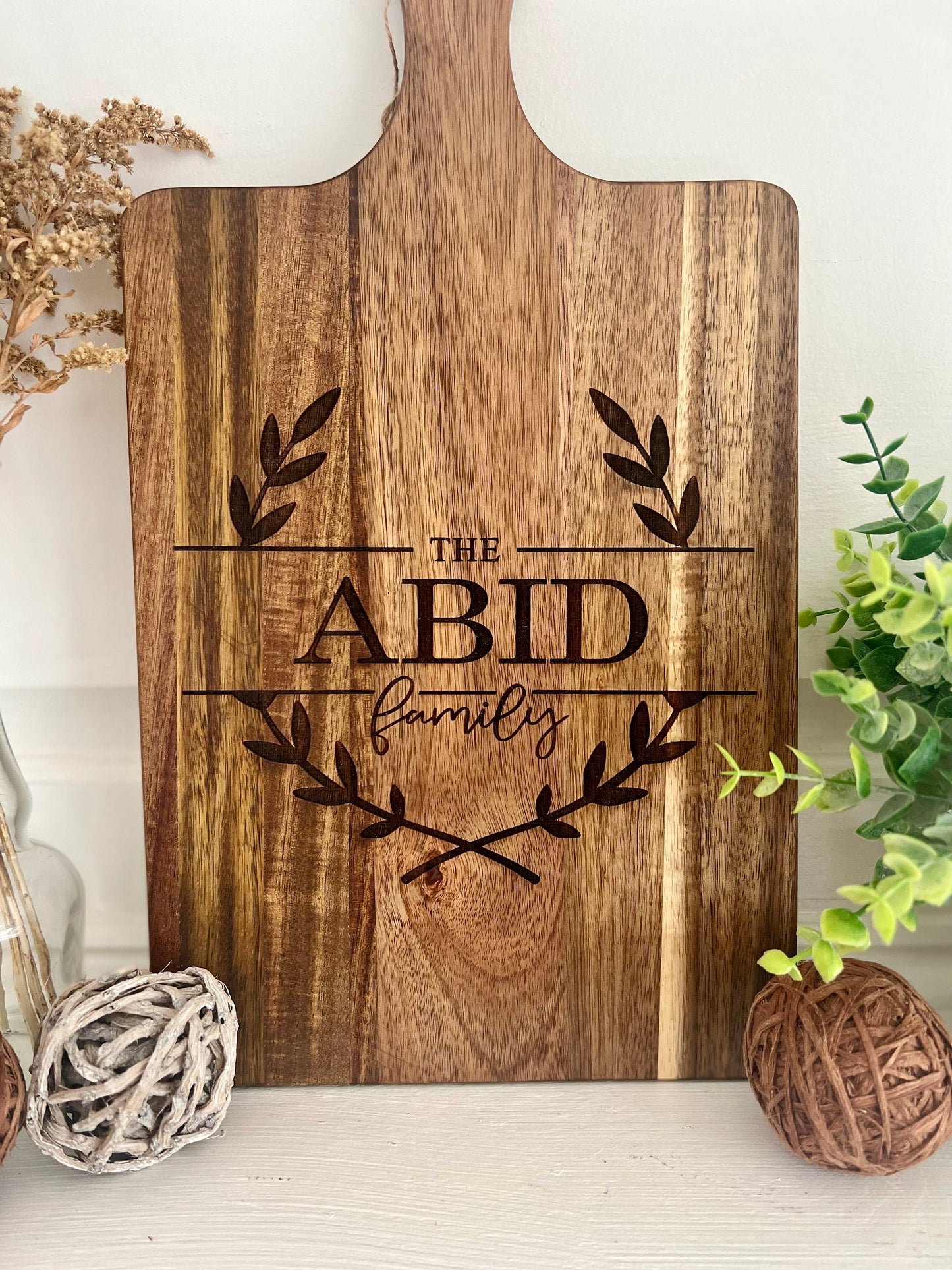 Personalized Engraved Cutting Board