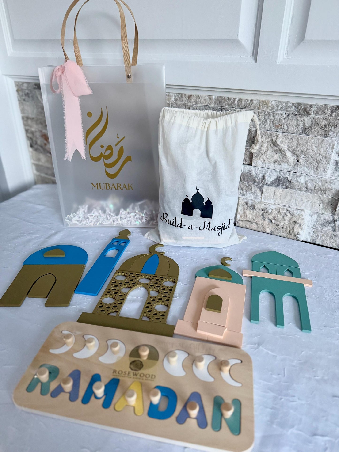 Ramadan Eid Kids Gift Set Bundle with Gift Bag Personalized Customized