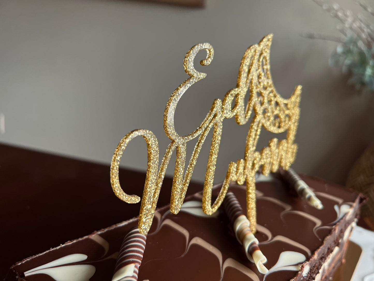 Eid Mubarak Cake Topper