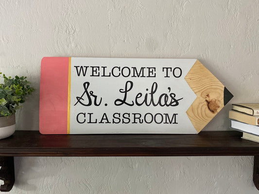 Teacher Gift/Sign/Classroom sign/Teacher appreciation