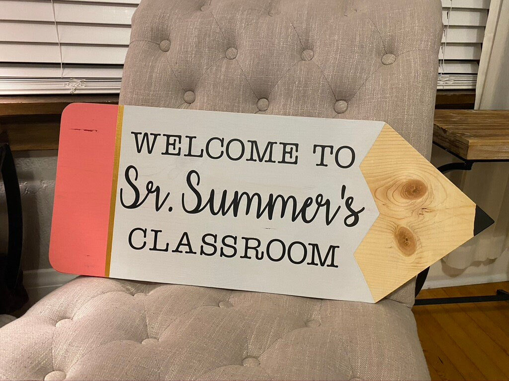 Teacher Gift/Sign/Classroom sign/Teacher appreciation