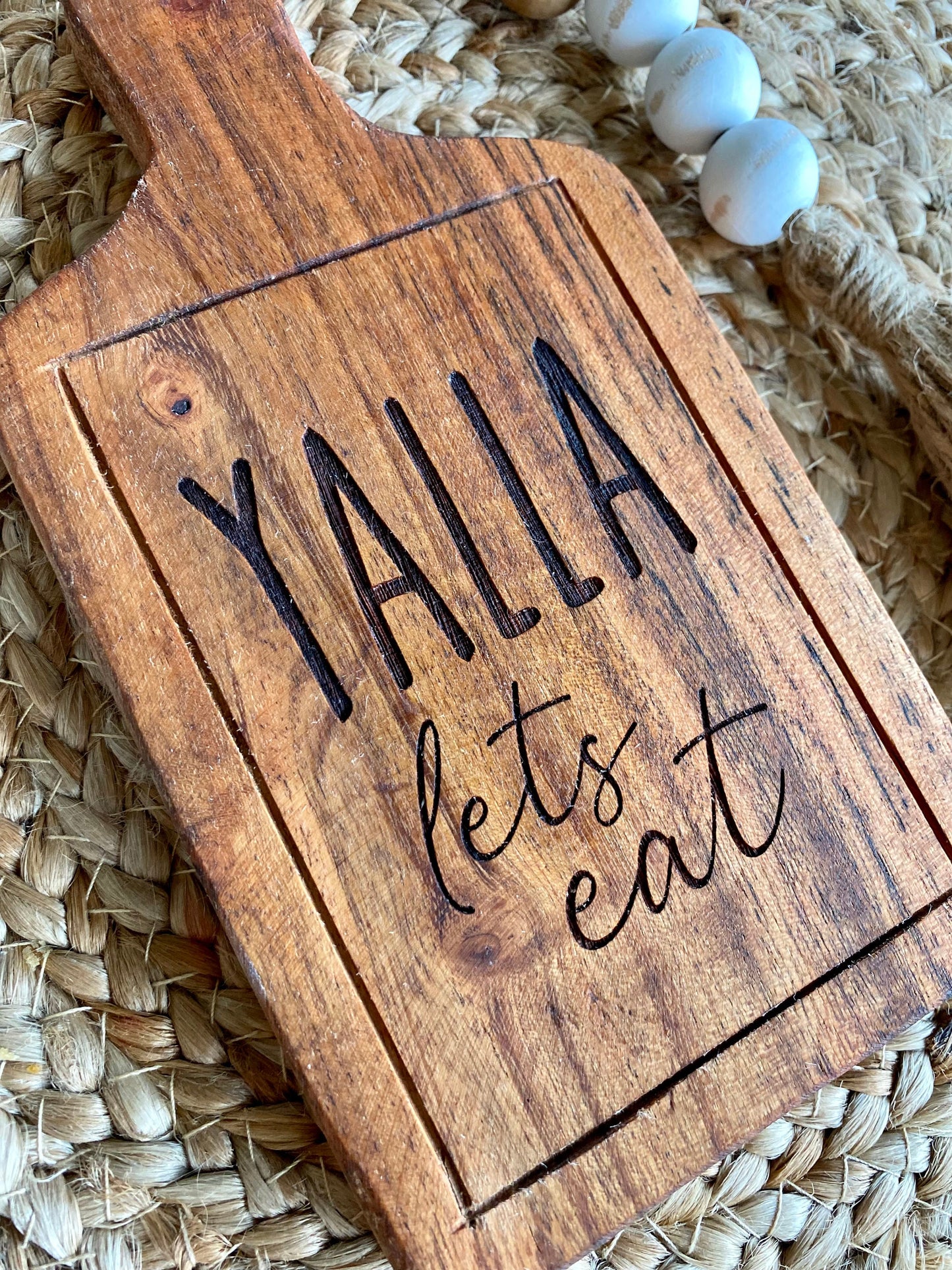 Mini Accent Boards - Yalla Let's Eat!