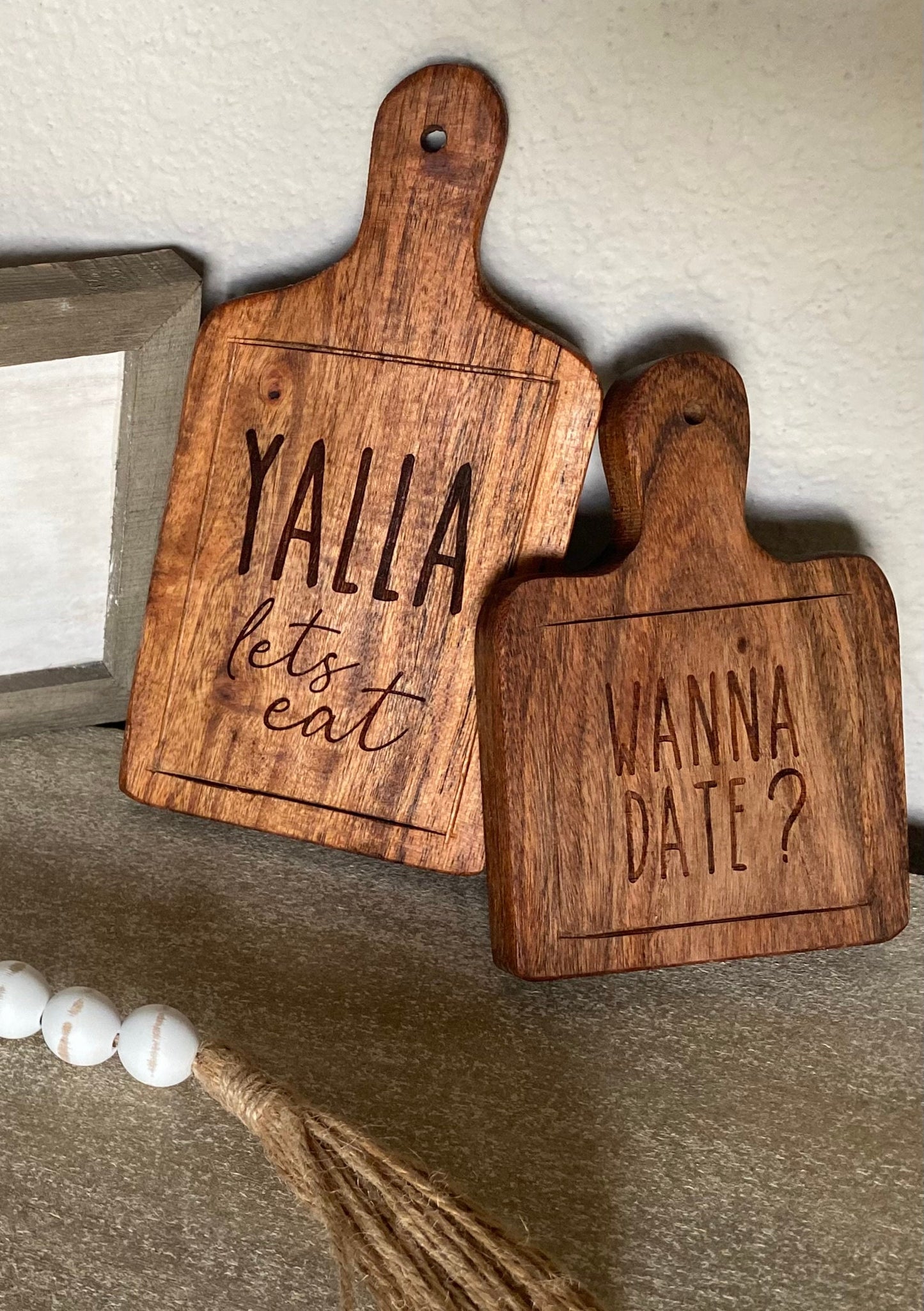 Mini Accent Boards - Yalla Let's Eat!